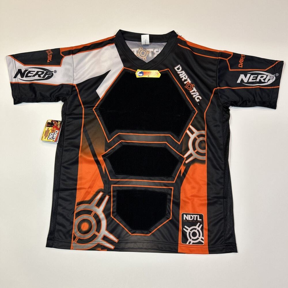 Nerf Dart Tag Official Competition Jersey Adult Large NWT 100% Polyester